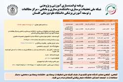 برگزاری کارگاه مجازی با موضوع توانمند سازی آموزشی و پیژوهشی